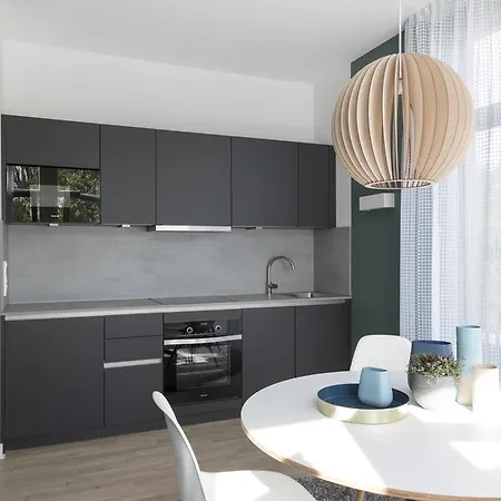 Lägenhetshotell Park Penthouses Insel Eiswerder By Suite030 Berlin