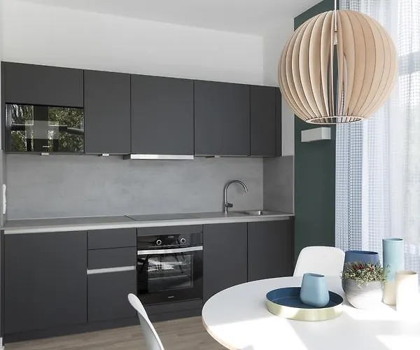 Апарт-отель Park Penthouses Insel Eiswerder By Suite030 Берлин