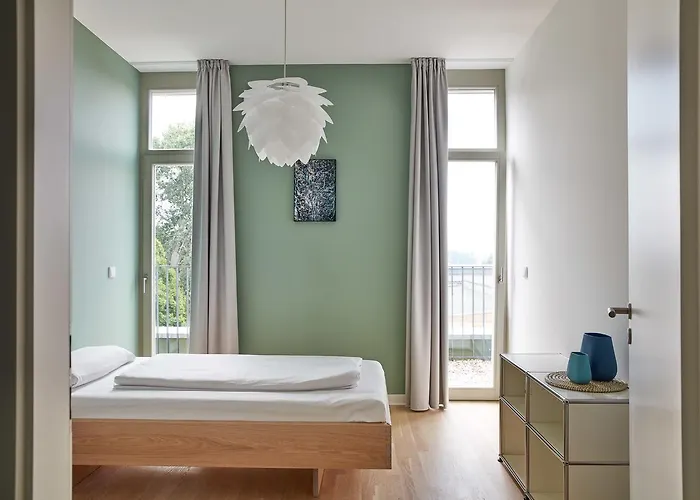 公寓式酒店 Park Penthouses Insel Eiswerder By Suite030 4*