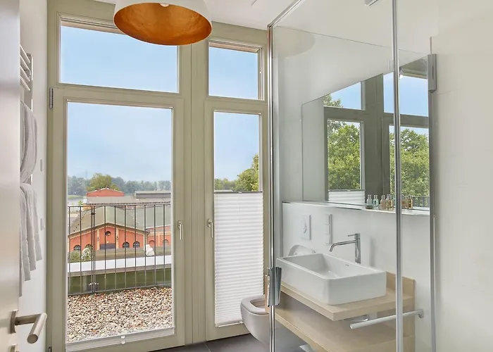 公寓式酒店 Park Penthouses Insel Eiswerder By Suite030 4*