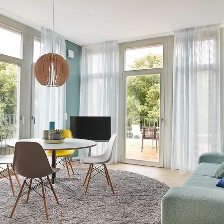 公寓式酒店 Park Penthouses Insel Eiswerder By Suite030 4*